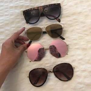 Lot of 4 Designer Inspired Fashion Sunnies